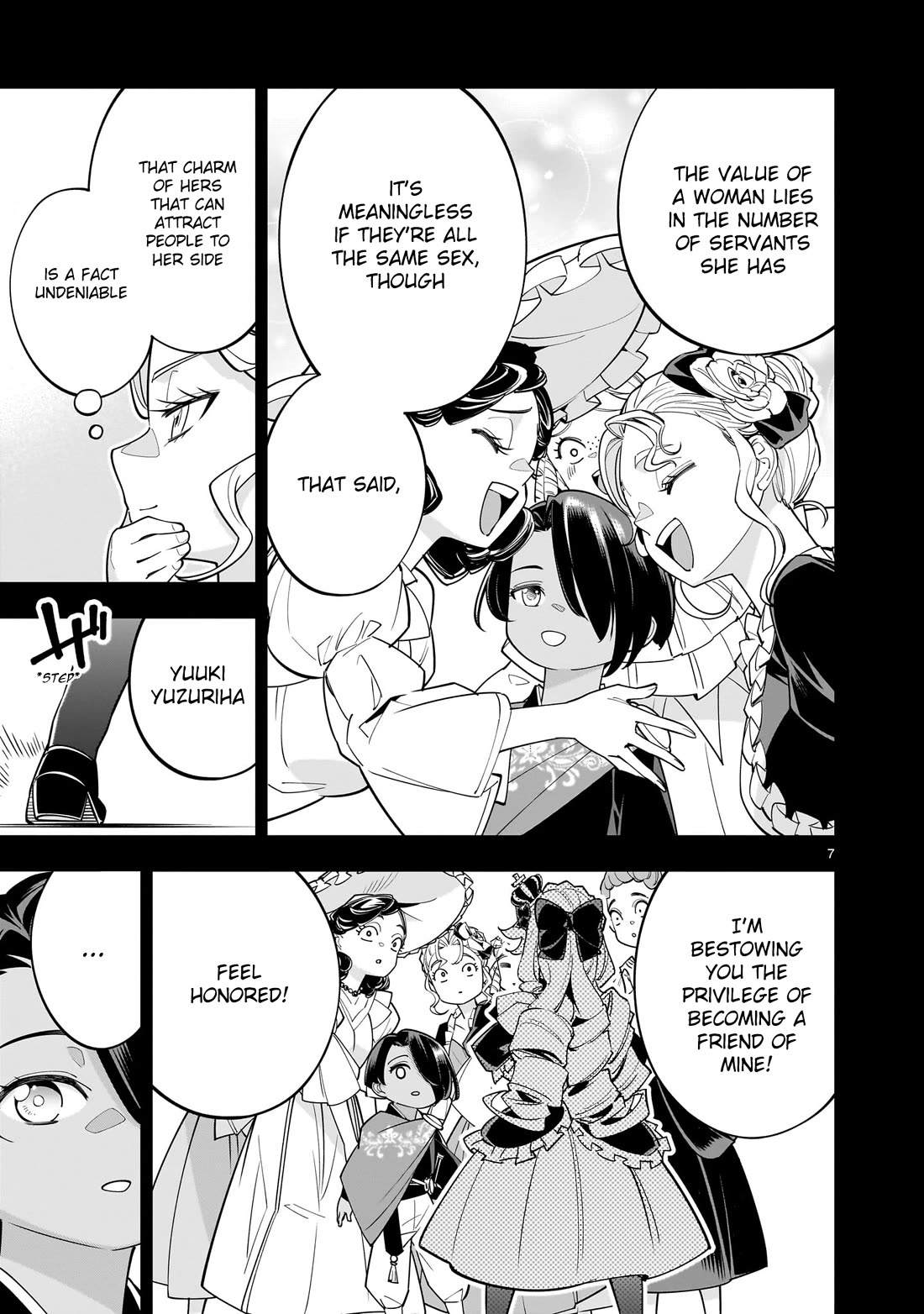 The Death Defying Princess Creates a Yuri Harem to Survive Chapter 3 - Page 7