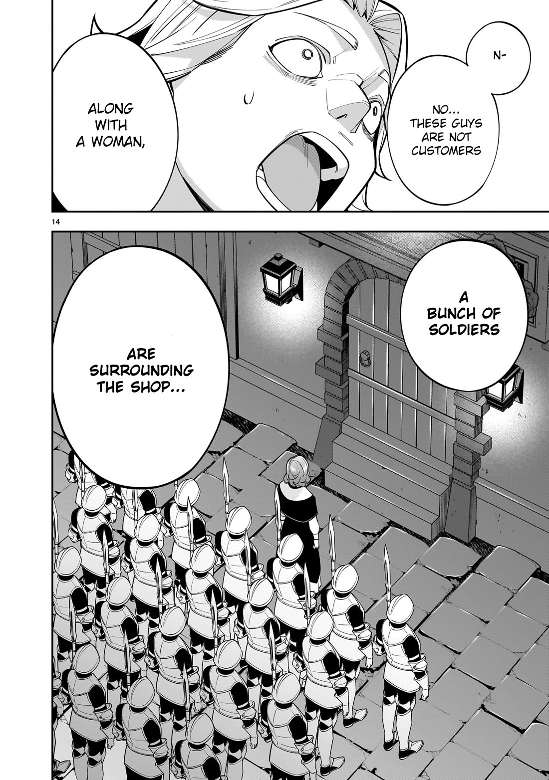 The Death Defying Princess Creates a Yuri Harem to Survive Chapter 4 - Page 14