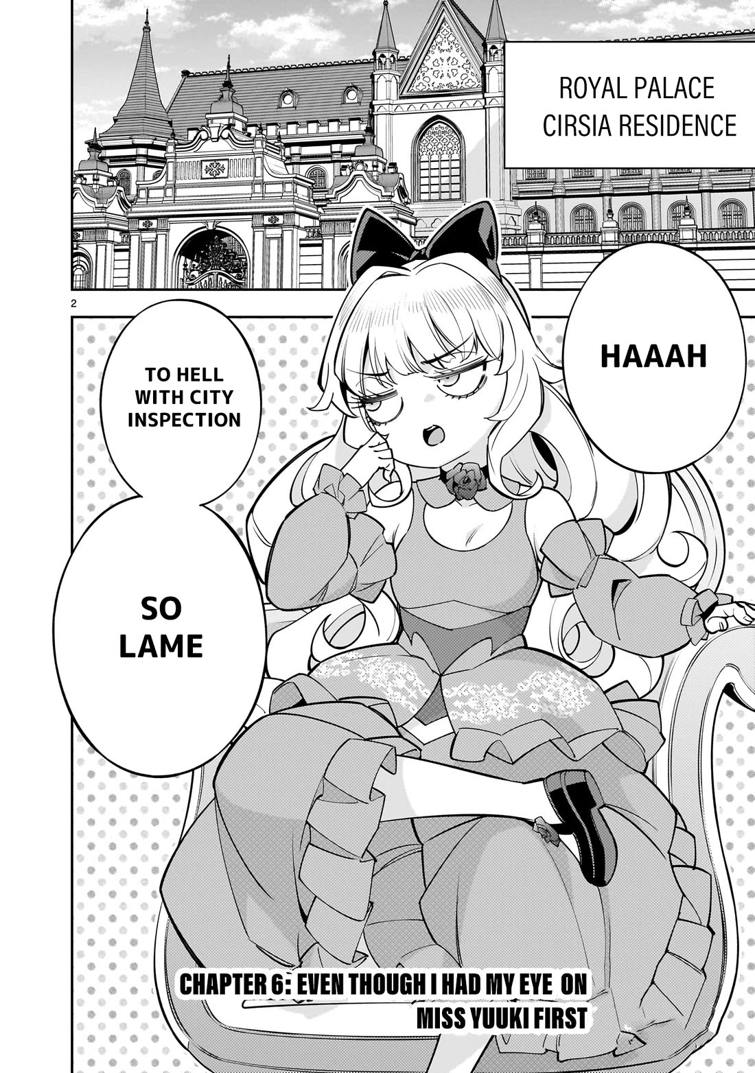 The Death Defying Princess Creates a Yuri Harem to Survive Chapter 6 - Page 2