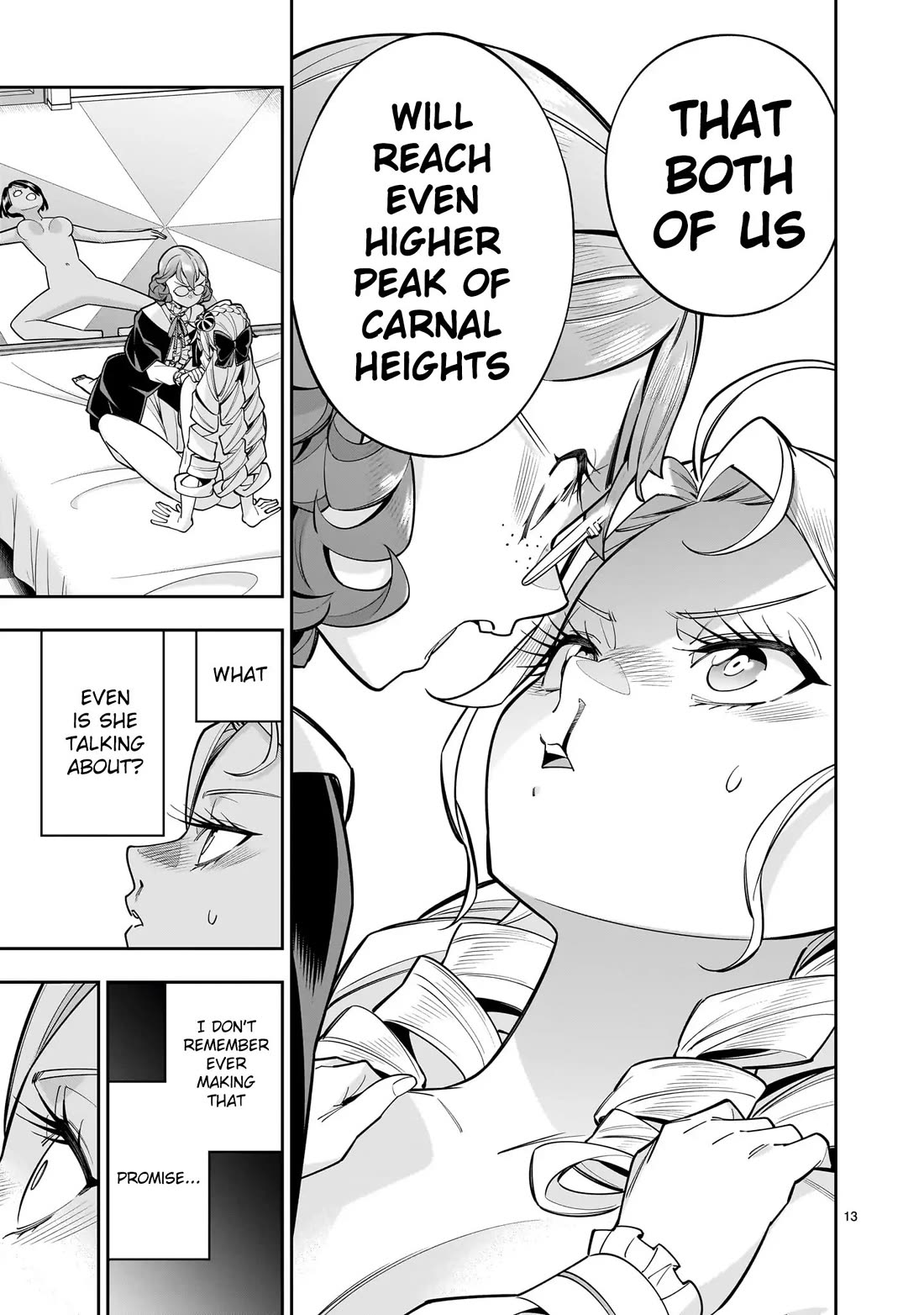 The Death Defying Princess Creates a Yuri Harem to Survive Chapter 8 - Page 13