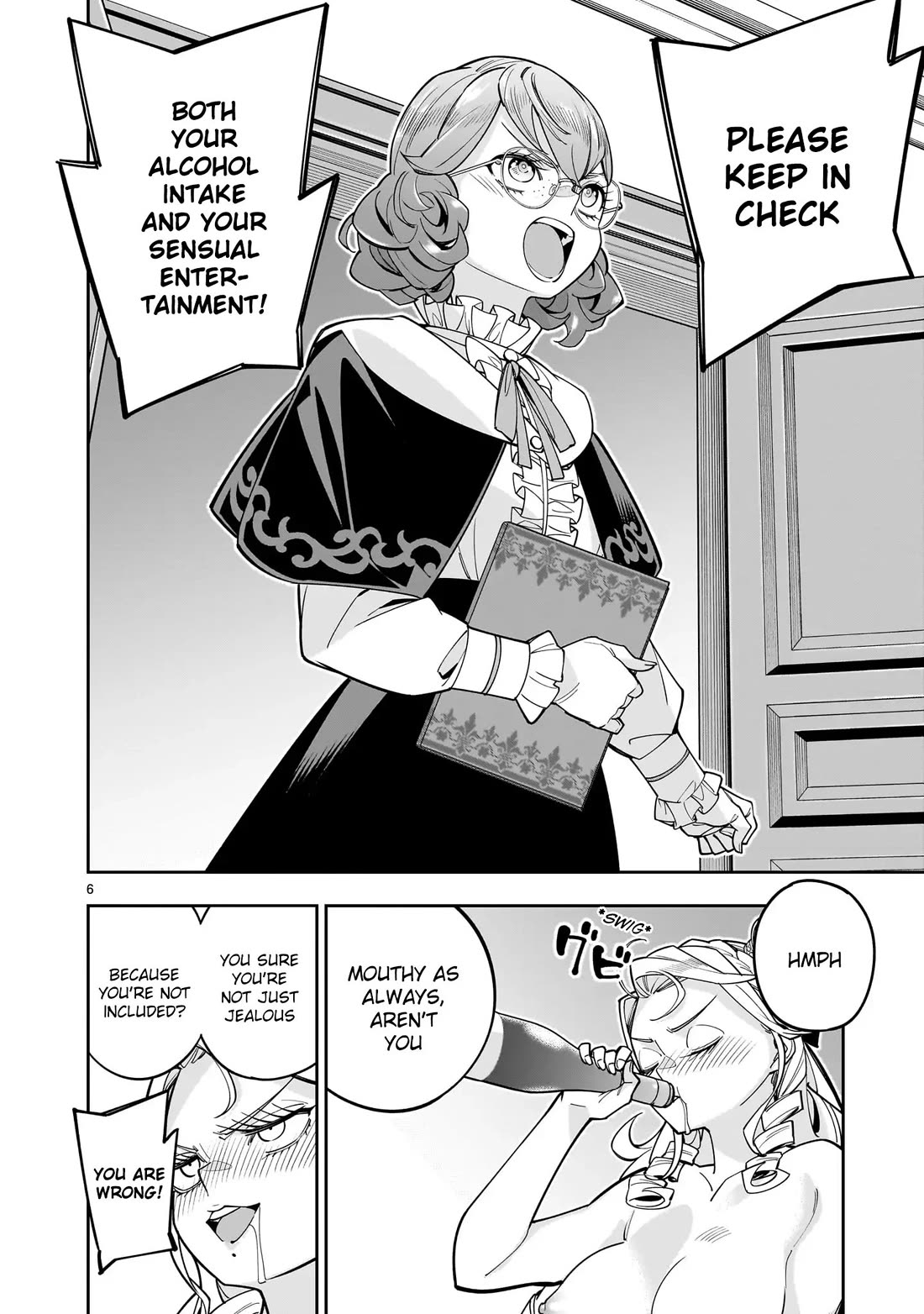 The Death Defying Princess Creates a Yuri Harem to Survive Chapter 8 - Page 6