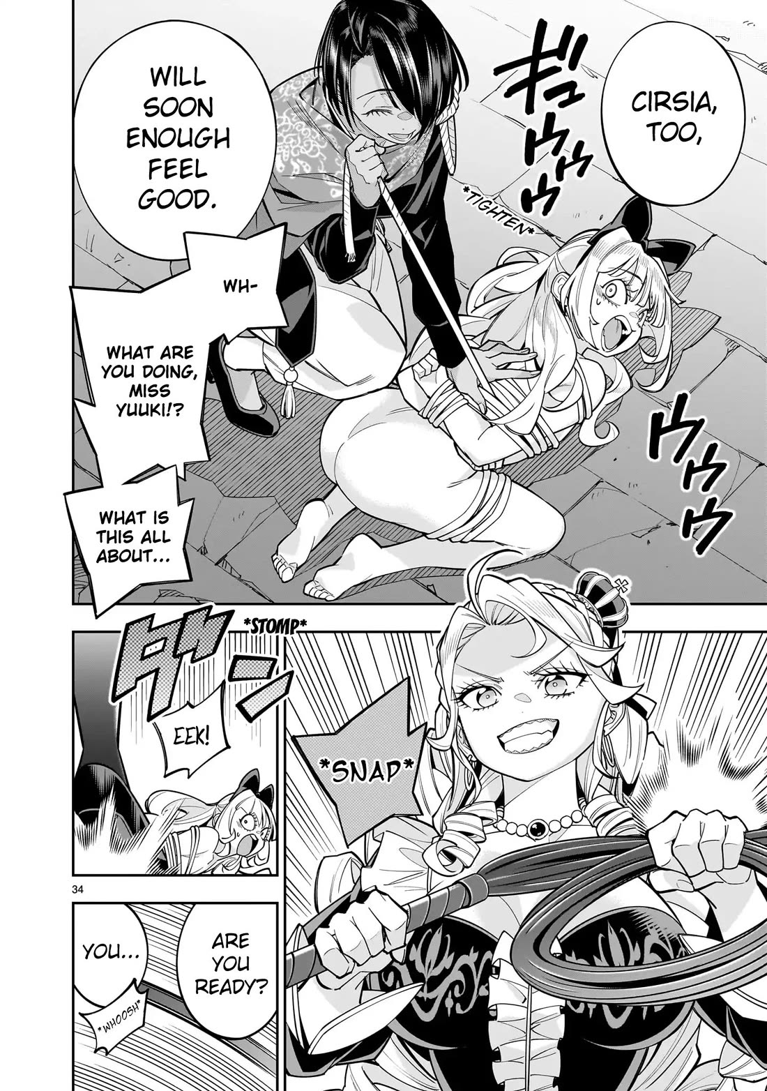 The Death Defying Princess Creates a Yuri Harem to Survive Chapter 9 - Page 32