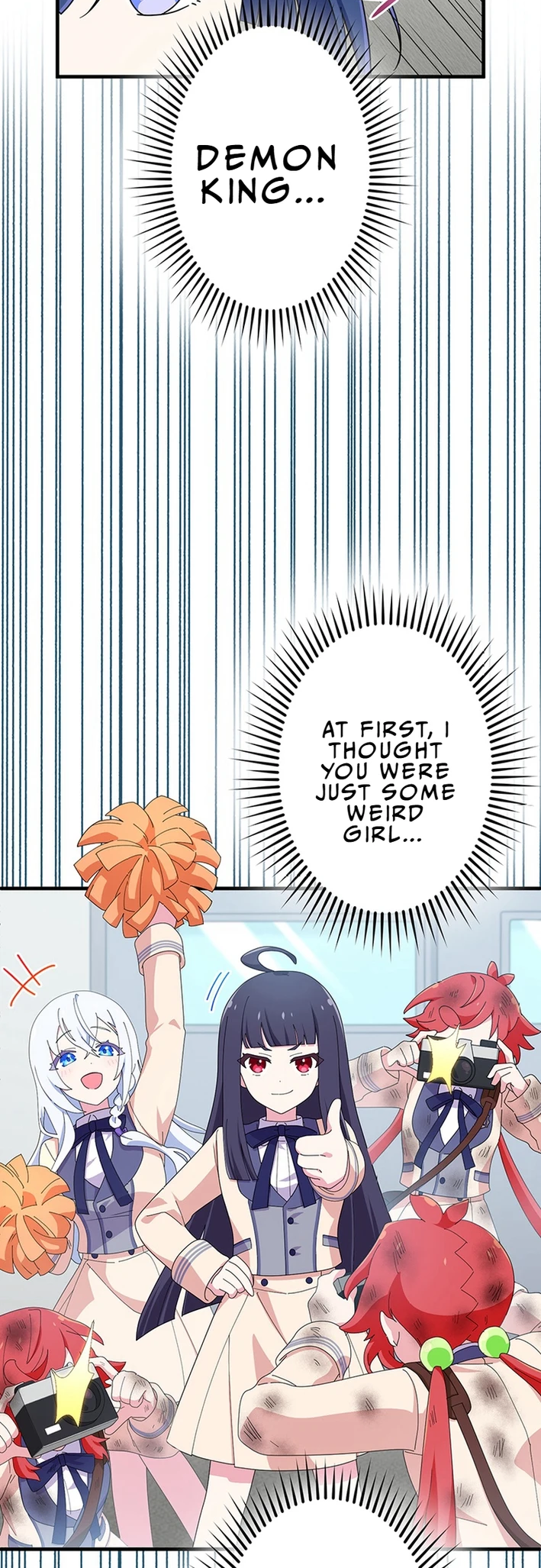The Demon King Reincarnated as a Highschool Girl Chapter 10 - Page 35