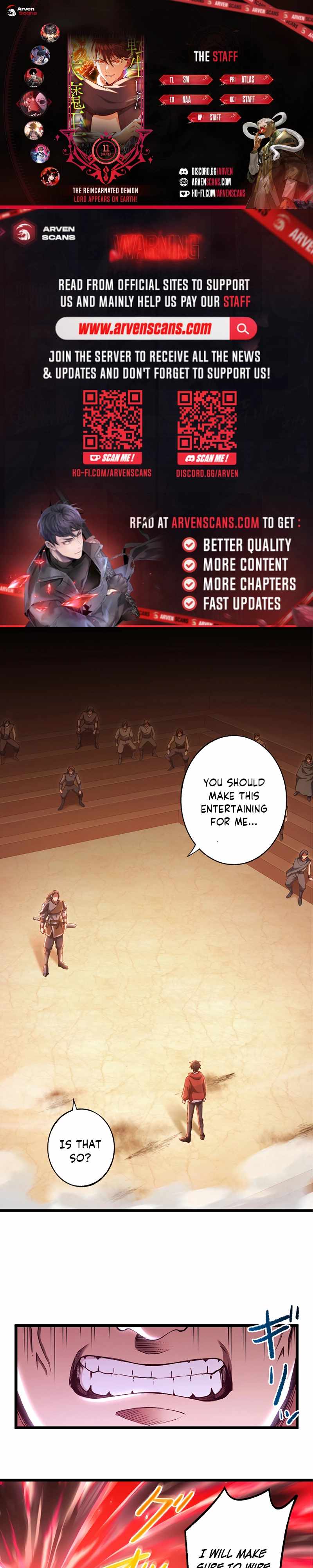 The Demon Lord Regains His Memories of His Previous Life and Becomes Unrivaled Chapter 11 - Page 1