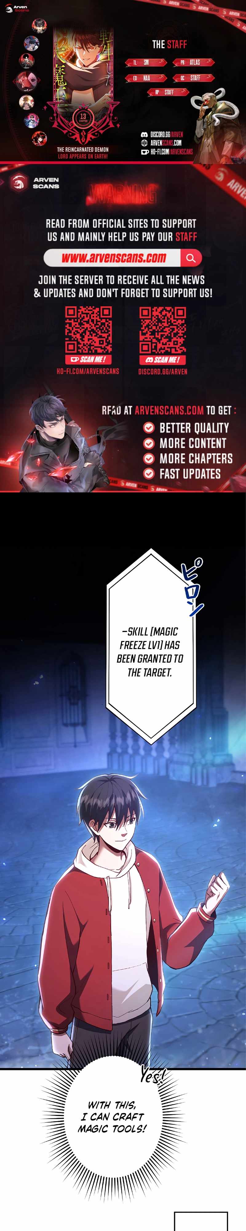 The Demon Lord Regains His Memories of His Previous Life and Becomes Unrivaled Chapter 13 - Page 1