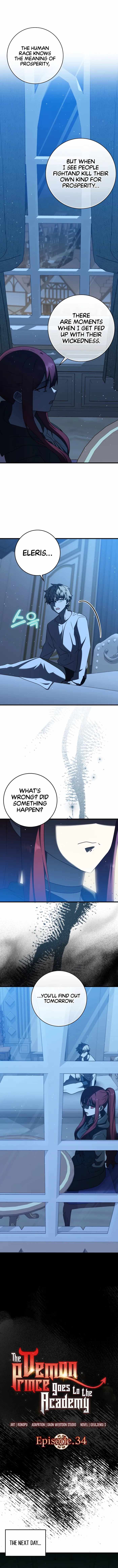 The Demon Prince Goes to the Academy Chapter 34 - Page 3