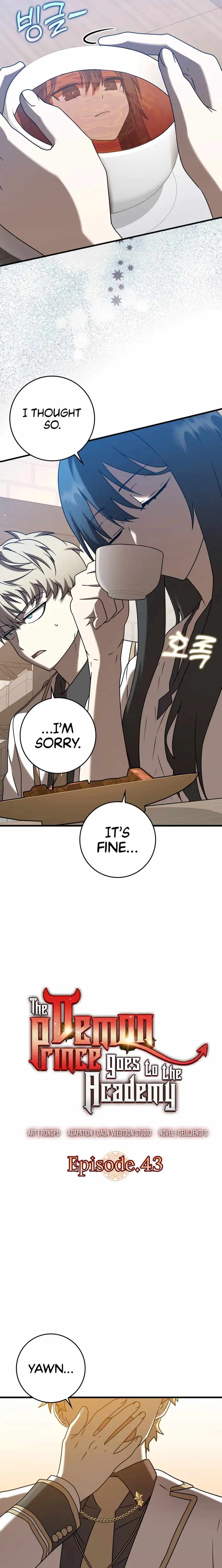 The Demon Prince Goes to the Academy Chapter 43 - Page 12