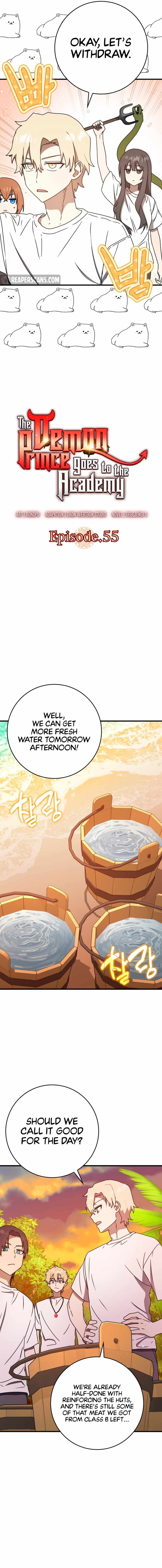 The Demon Prince Goes to the Academy Chapter 55 - Page 7