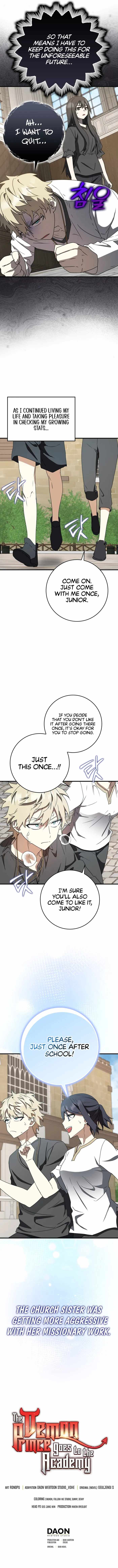 The Demon Prince Goes to the Academy Chapter 61 - Page 12