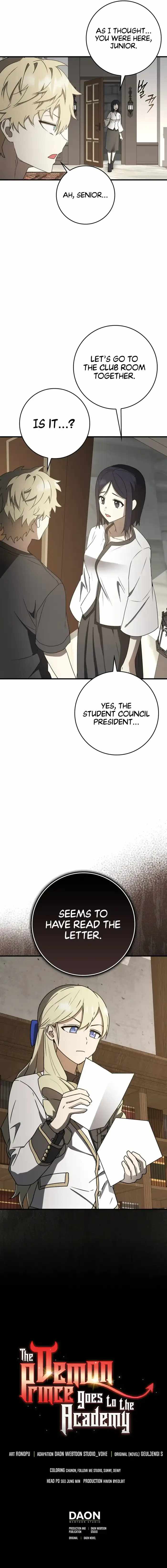 The Demon Prince Goes to the Academy Chapter 65 - Page 17