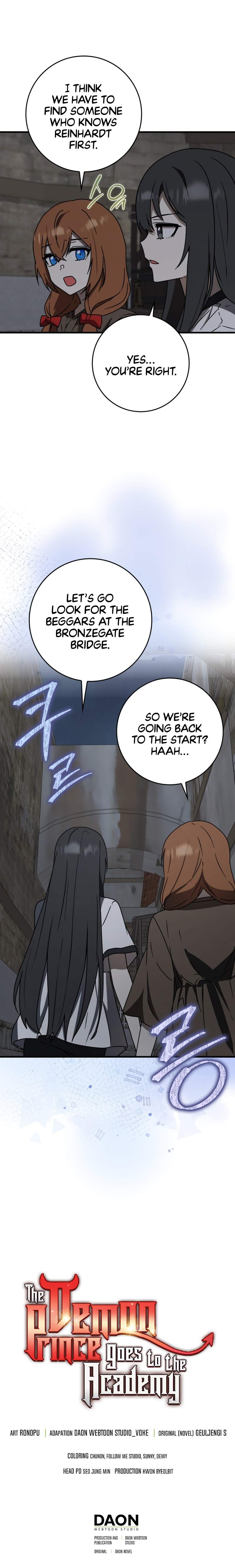 The Demon Prince Goes to the Academy Chapter 74 - Page 17