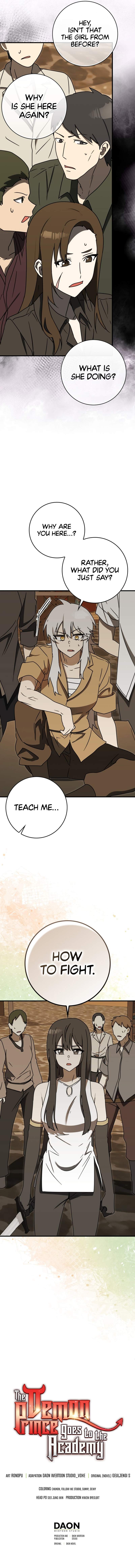 The Demon Prince Goes to the Academy Chapter 78 - Page 10
