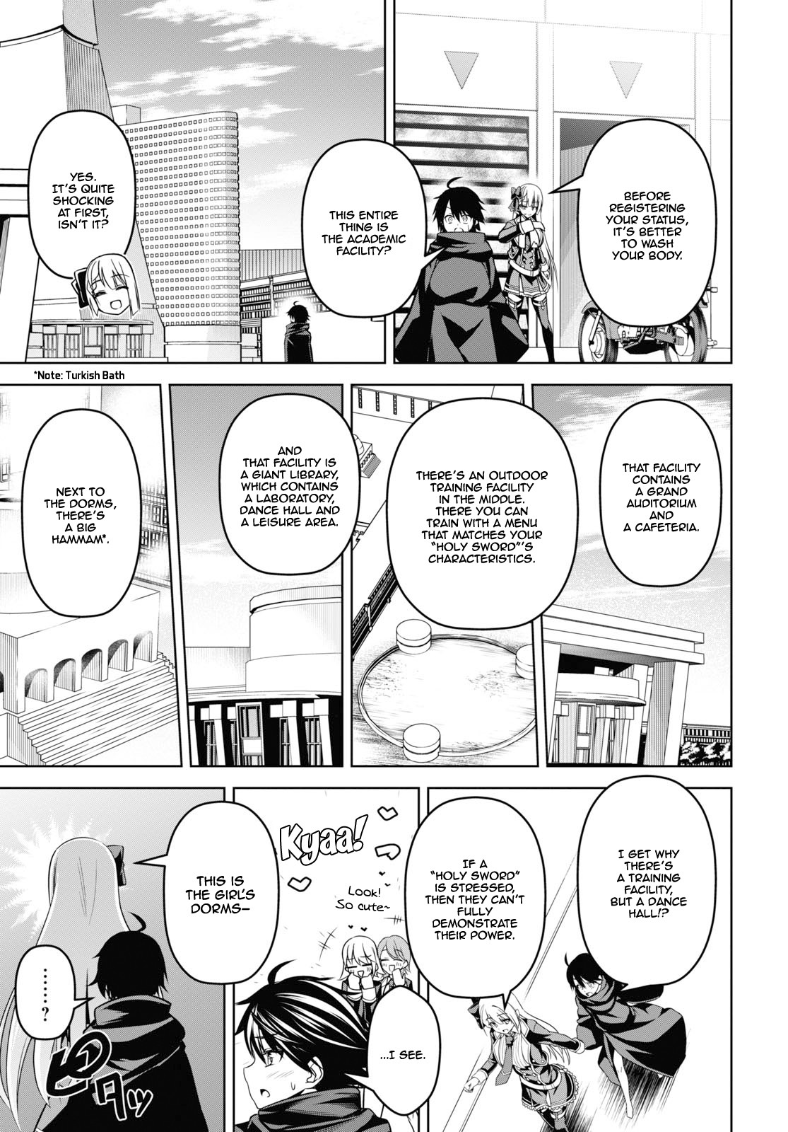 The Demon Sword Master of Excalibur Academy Chapter 3 - Page 12