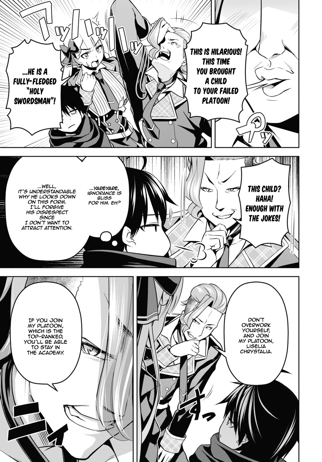 The Demon Sword Master of Excalibur Academy Chapter 3 - Page 14