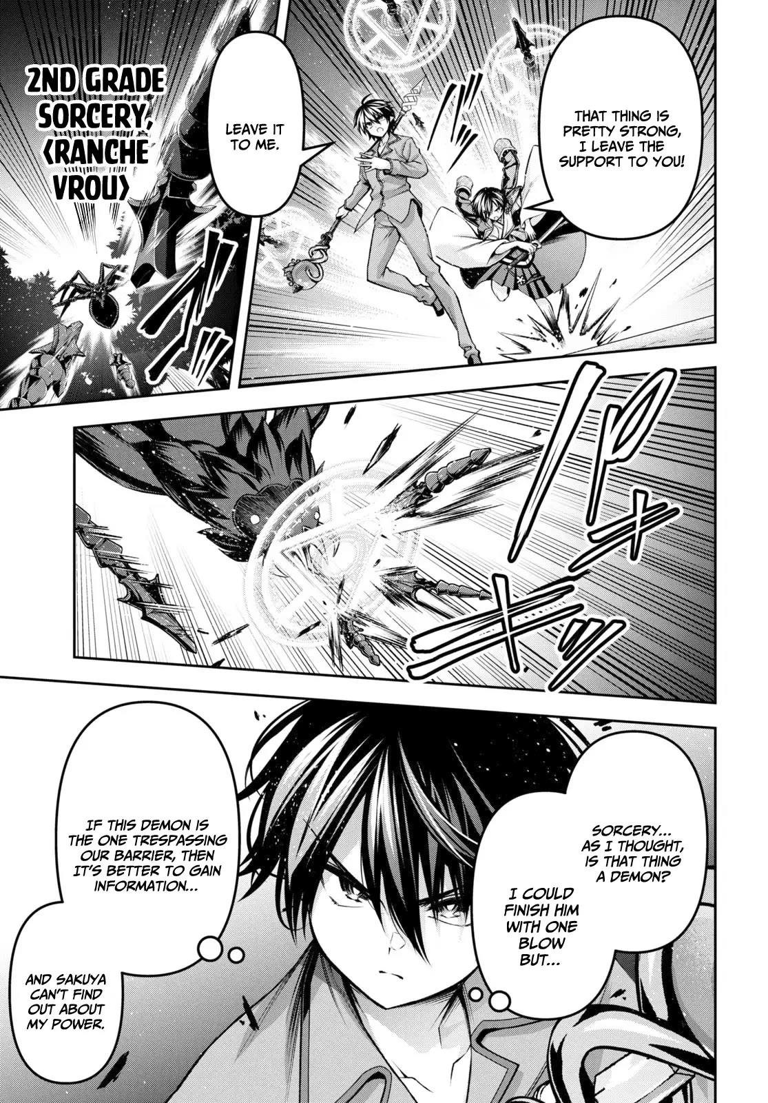 The Demon Sword Master of Excalibur Academy Chapter 34 - Page 4