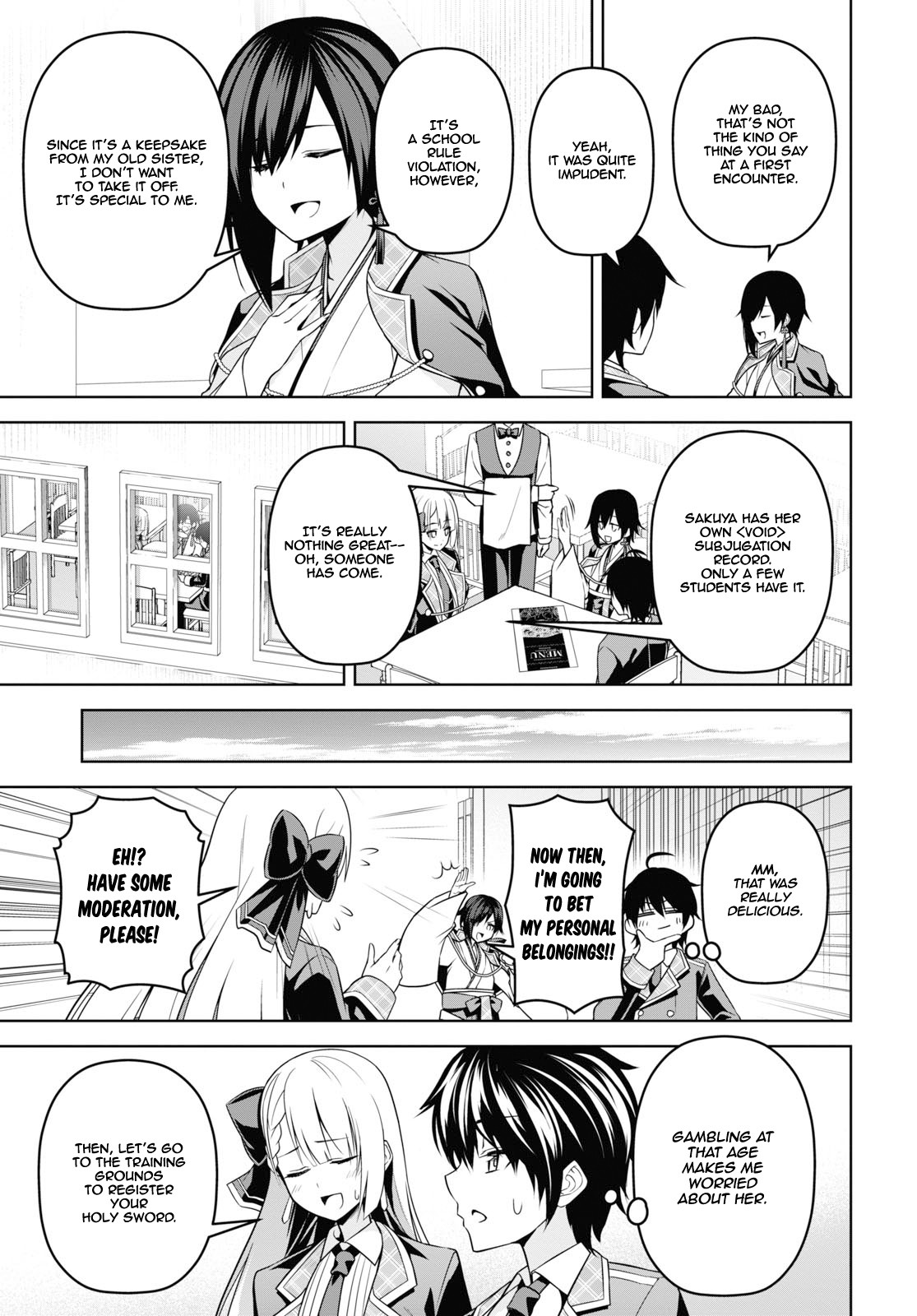 The Demon Sword Master of Excalibur Academy Chapter 4 - Page 24