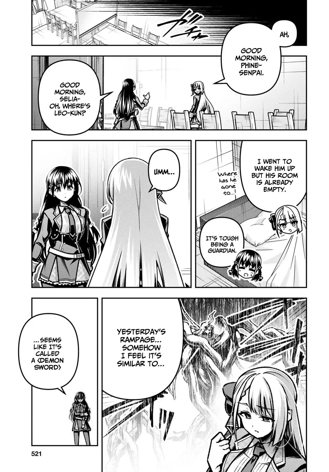 The Demon Sword Master of Excalibur Academy Chapter 43 - Page 4