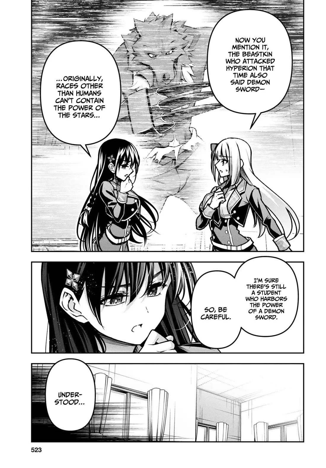 The Demon Sword Master of Excalibur Academy Chapter 43 - Page 6