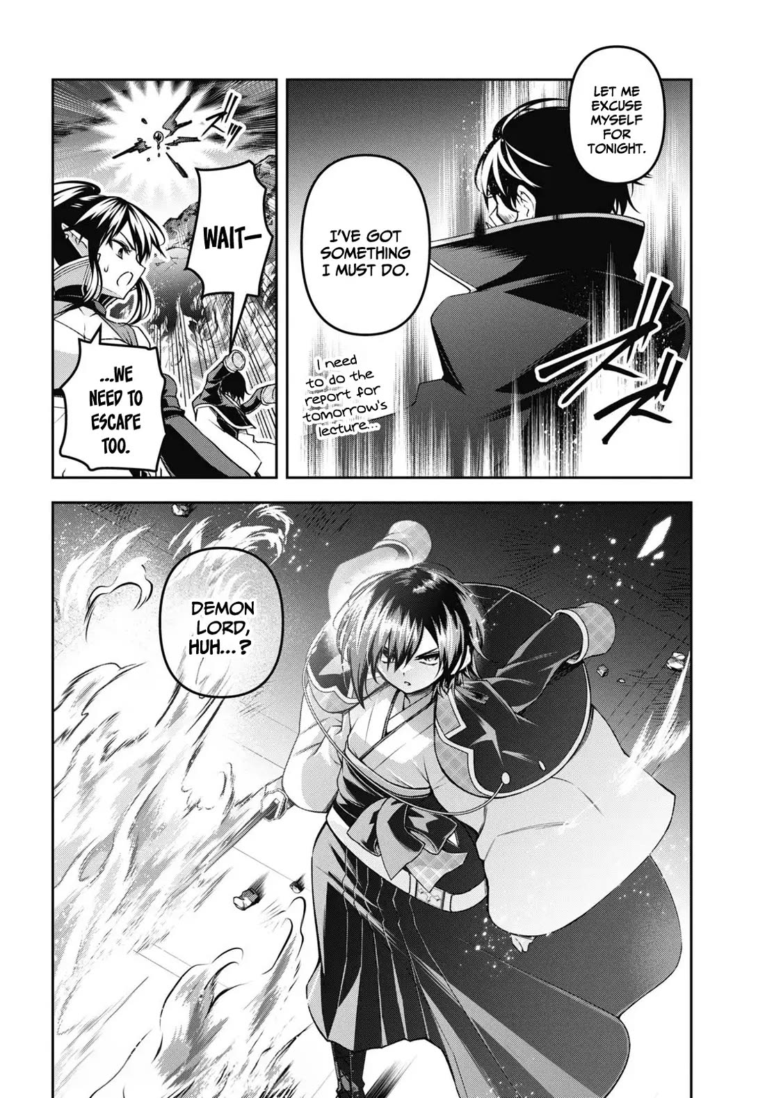 The Demon Sword Master of Excalibur Academy Chapter 48 - Page 23