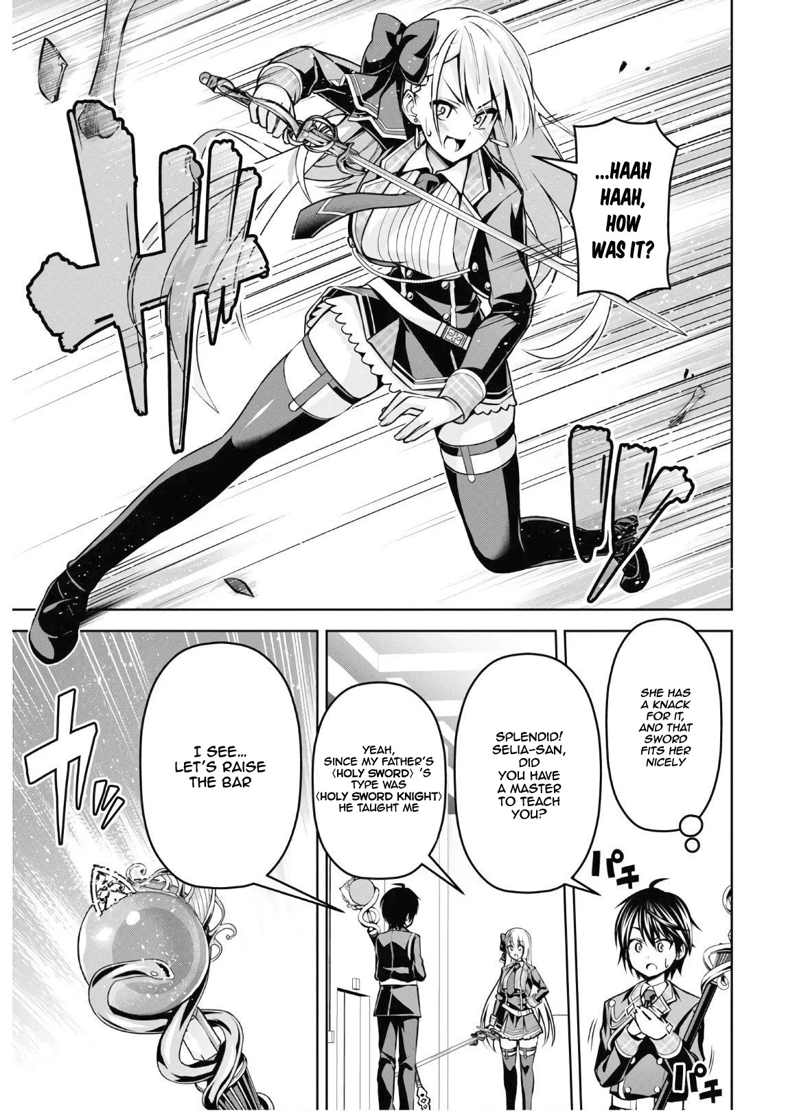 The Demon Sword Master of Excalibur Academy Chapter 8 - Page 12