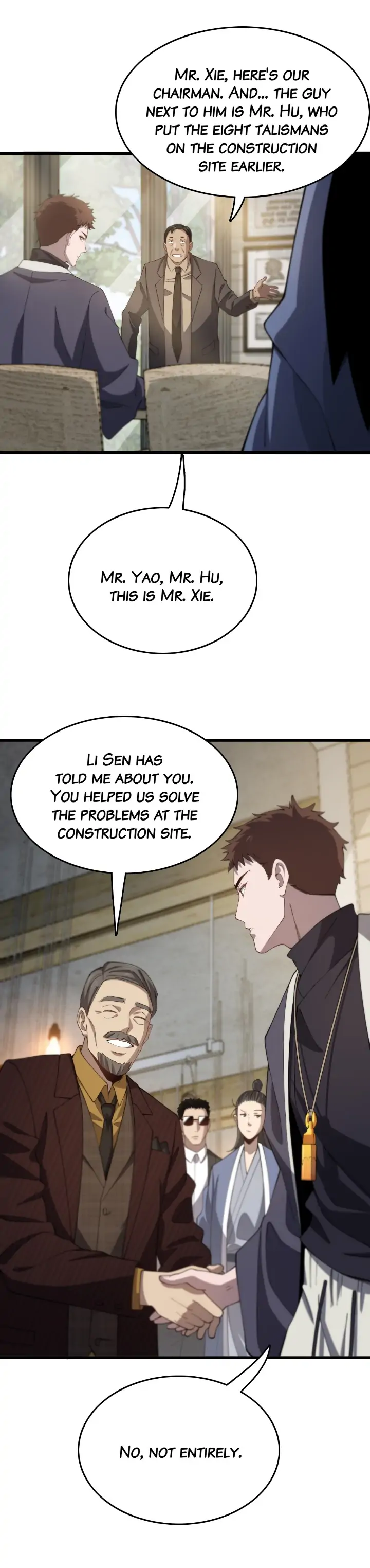 The Descent of the Patriarch Chapter 9 - Page 12
