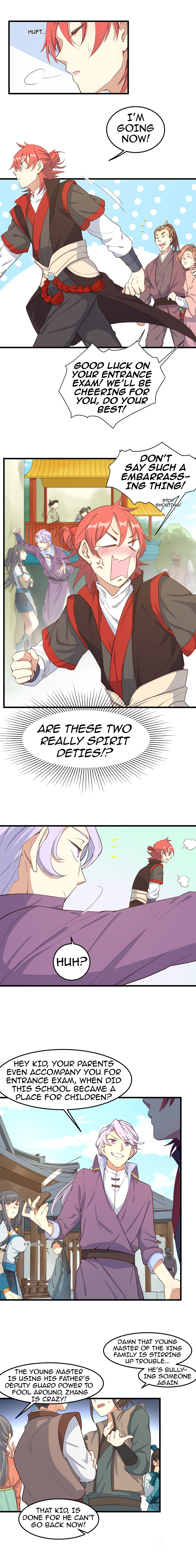 The Descent of the Spiritual Deity Chapter 0 - Page 3