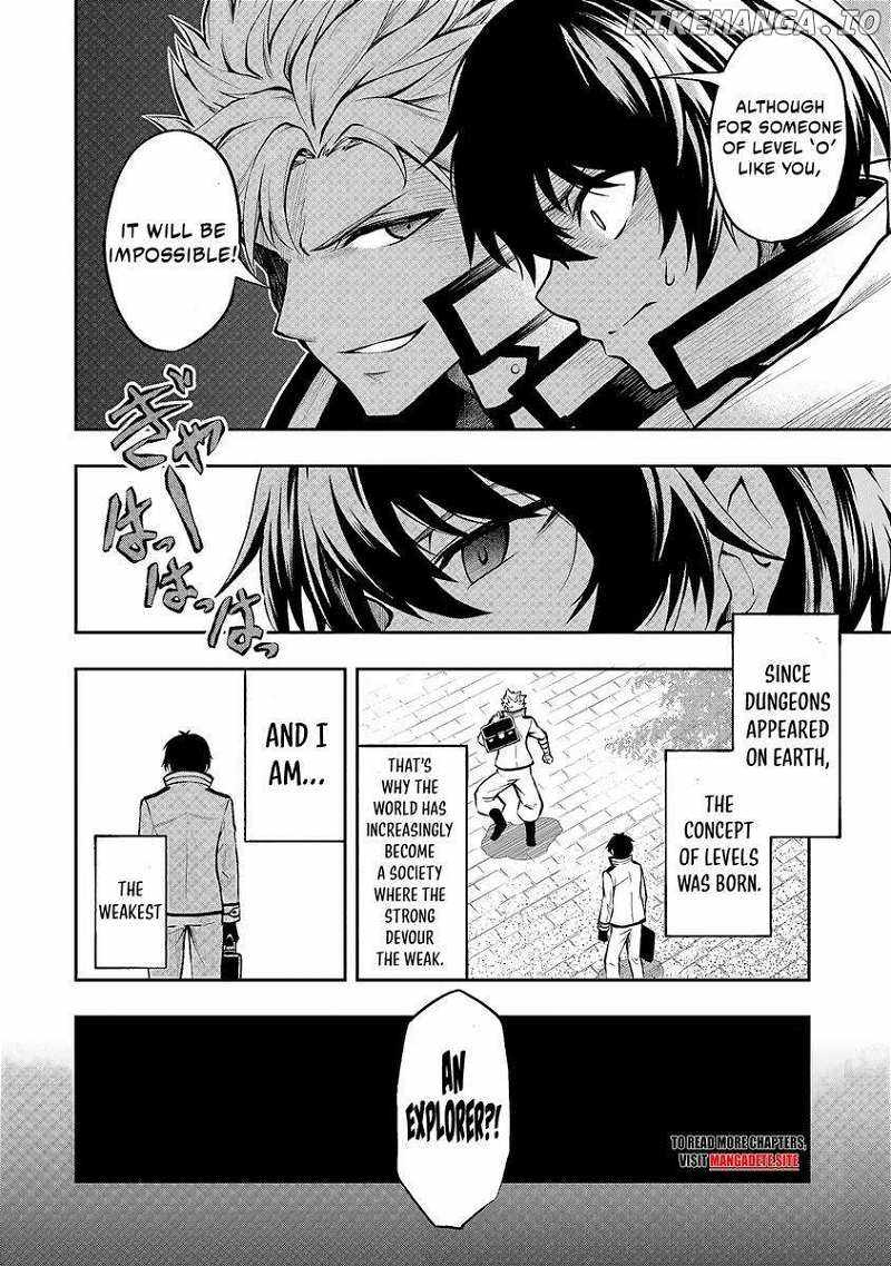 The Despised Level 0 Incompetent Explorer Is Actually the World’s Strongest ~The First Place in the Exploration Ranking Is a Mysterious Person~ Chapter 1.1 - Page 5