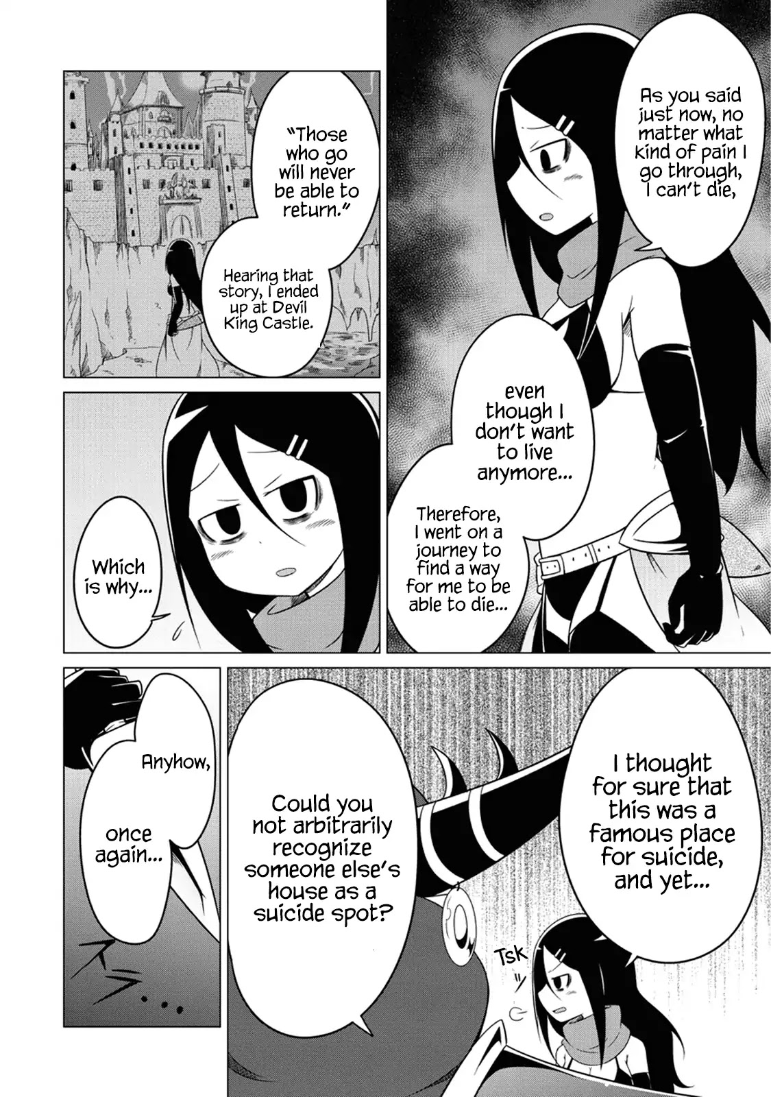 The Devil is Troubled by the Suicidal Heroine Chapter 1 - Page 14