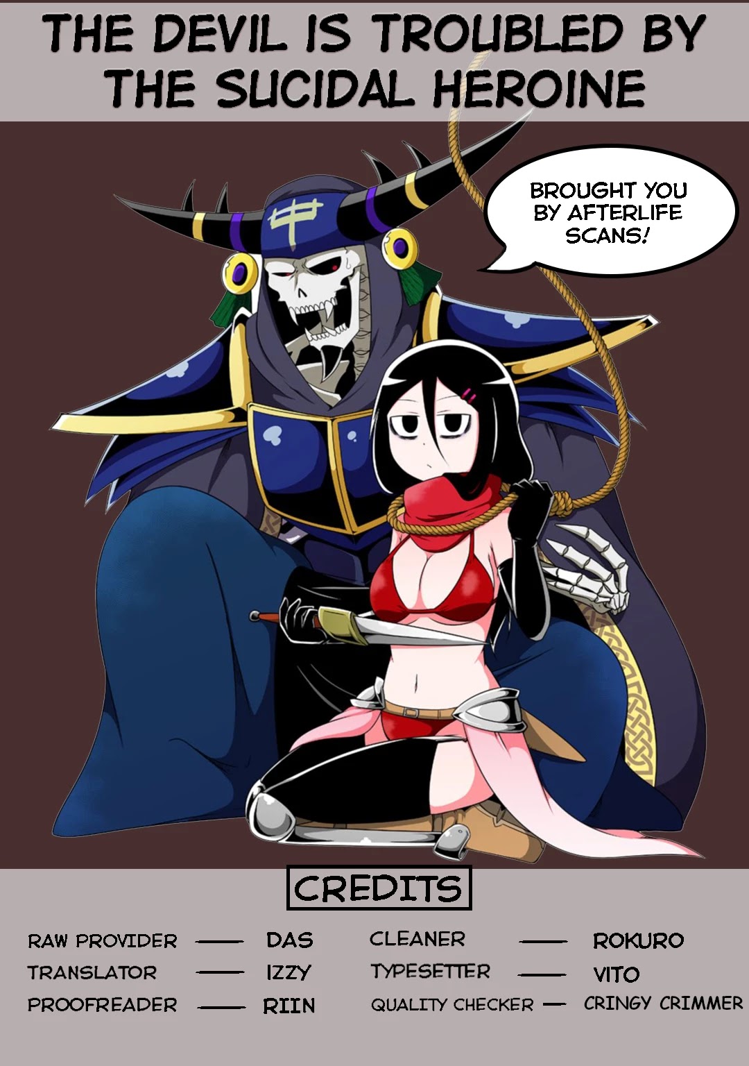 The Devil is Troubled by the Suicidal Heroine Chapter 6 - Page 1