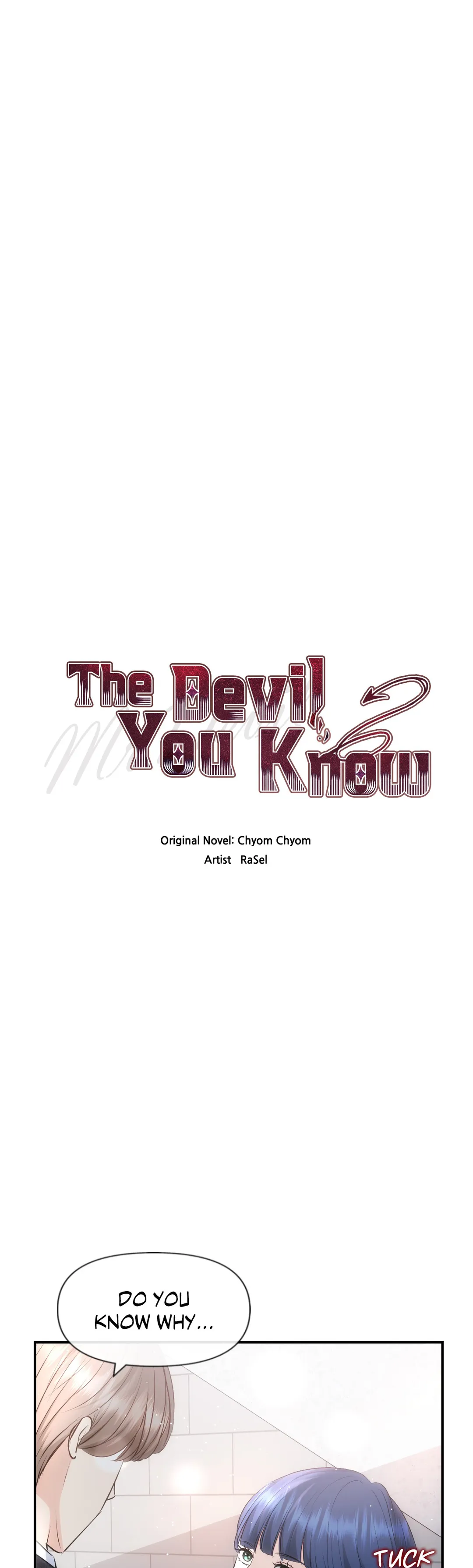 The Devil You Know Chapter 9 - Page 1