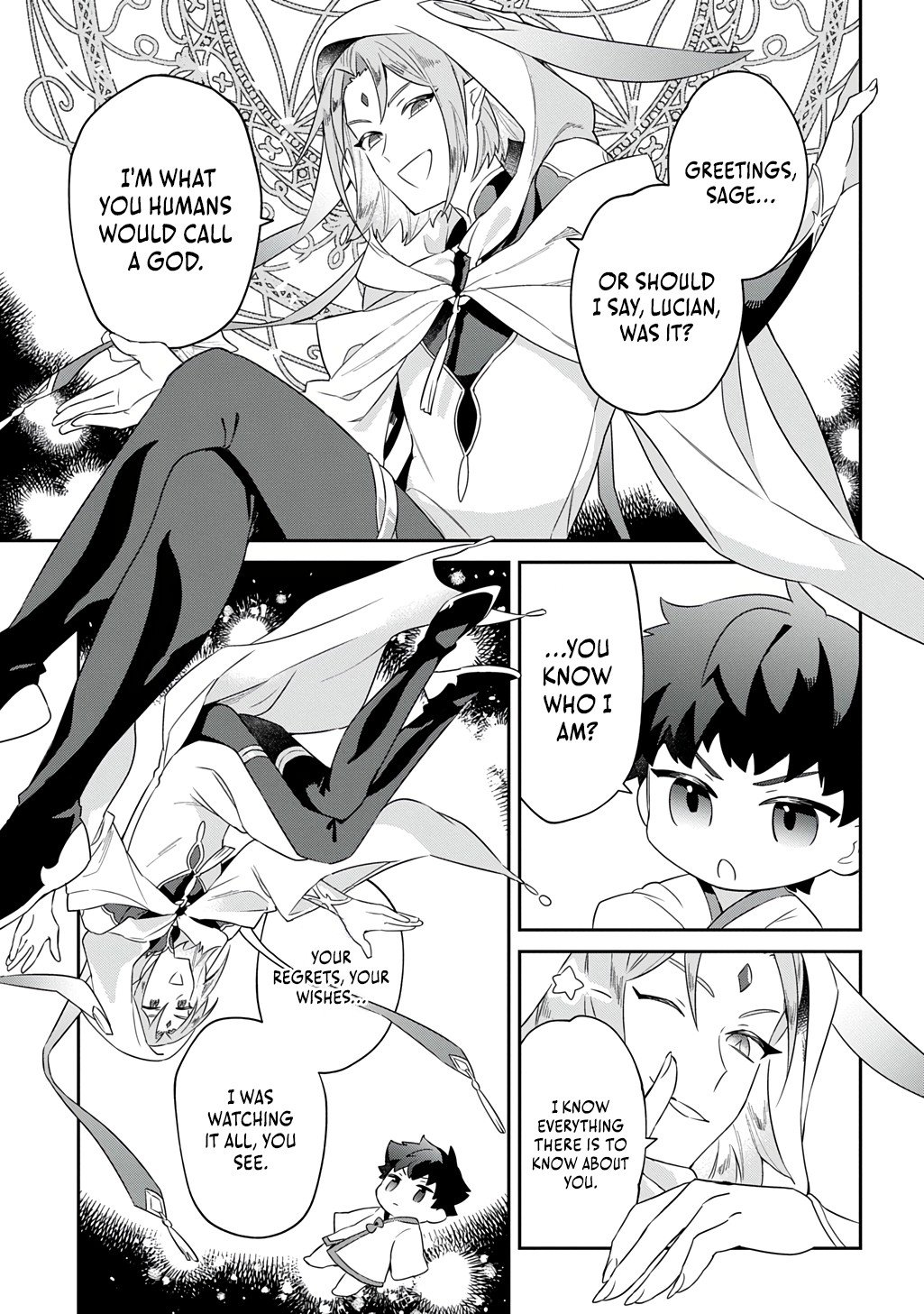 The Divine Mage: The God-Beloved Dropout Enters the Magic Academy Chapter 1 - Page 6