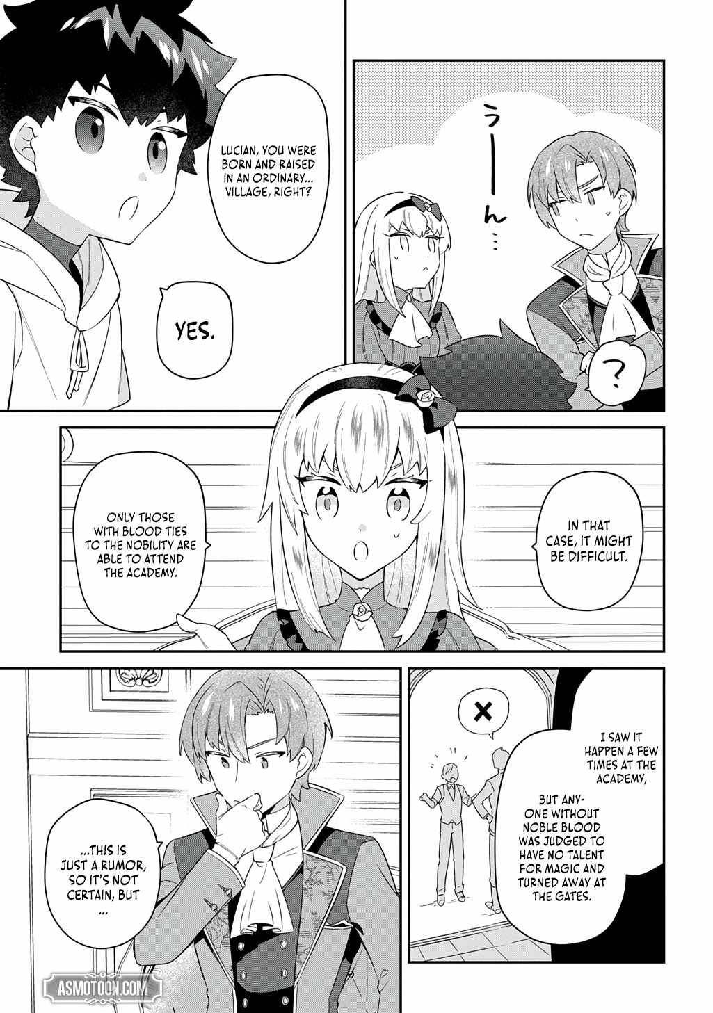 The Divine Mage: The God-Beloved Dropout Enters the Magic Academy Chapter 4 - Page 14