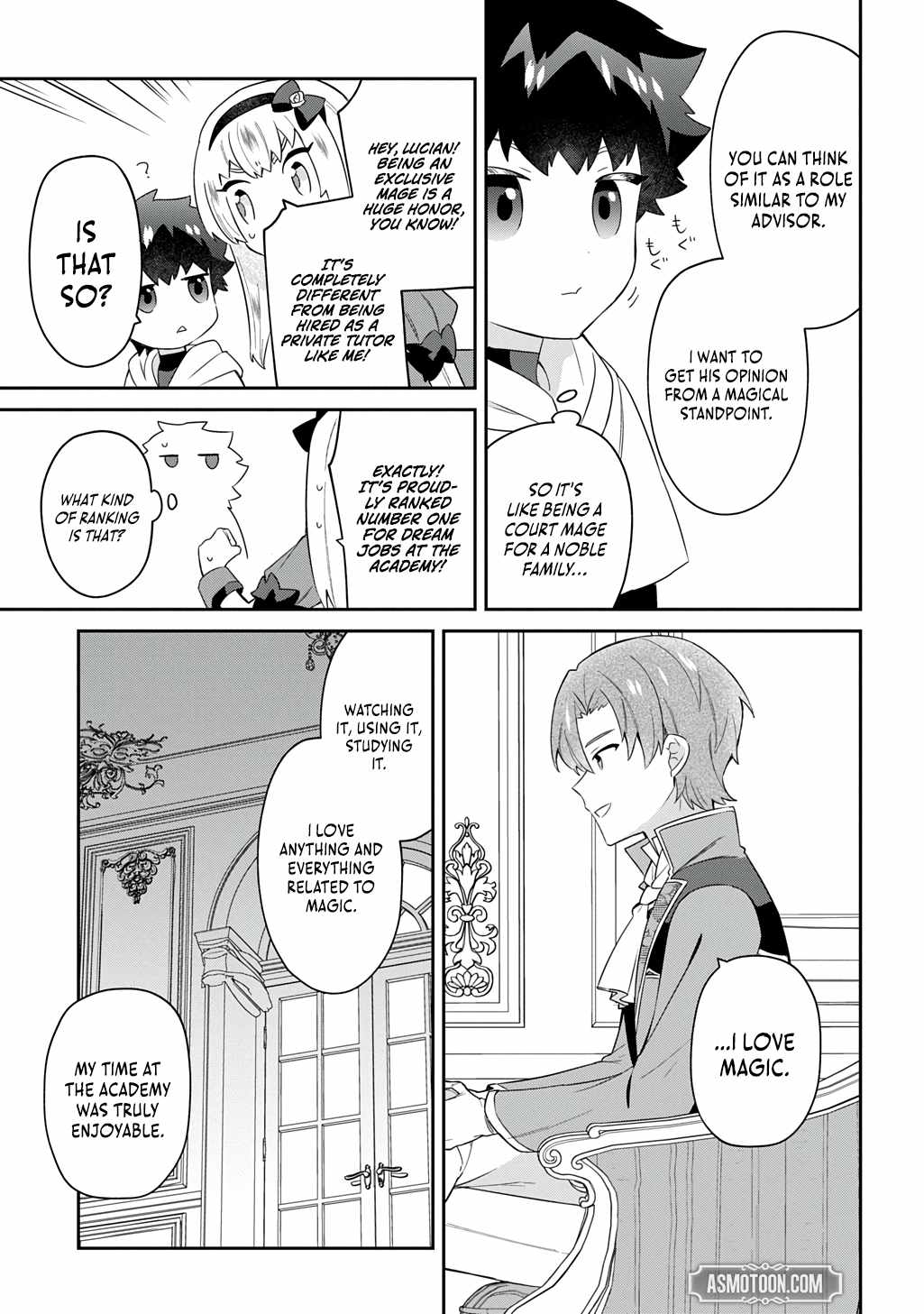 The Divine Mage: The God-Beloved Dropout Enters the Magic Academy Chapter 4 - Page 18