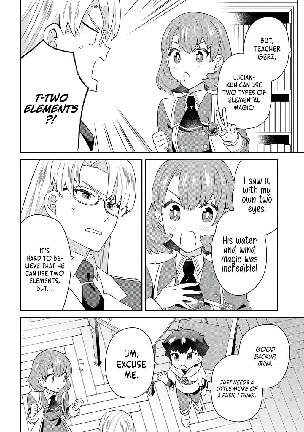 The Divine Mage: The God-Beloved Dropout Enters the Magic Academy Chapter 5 - Page 17