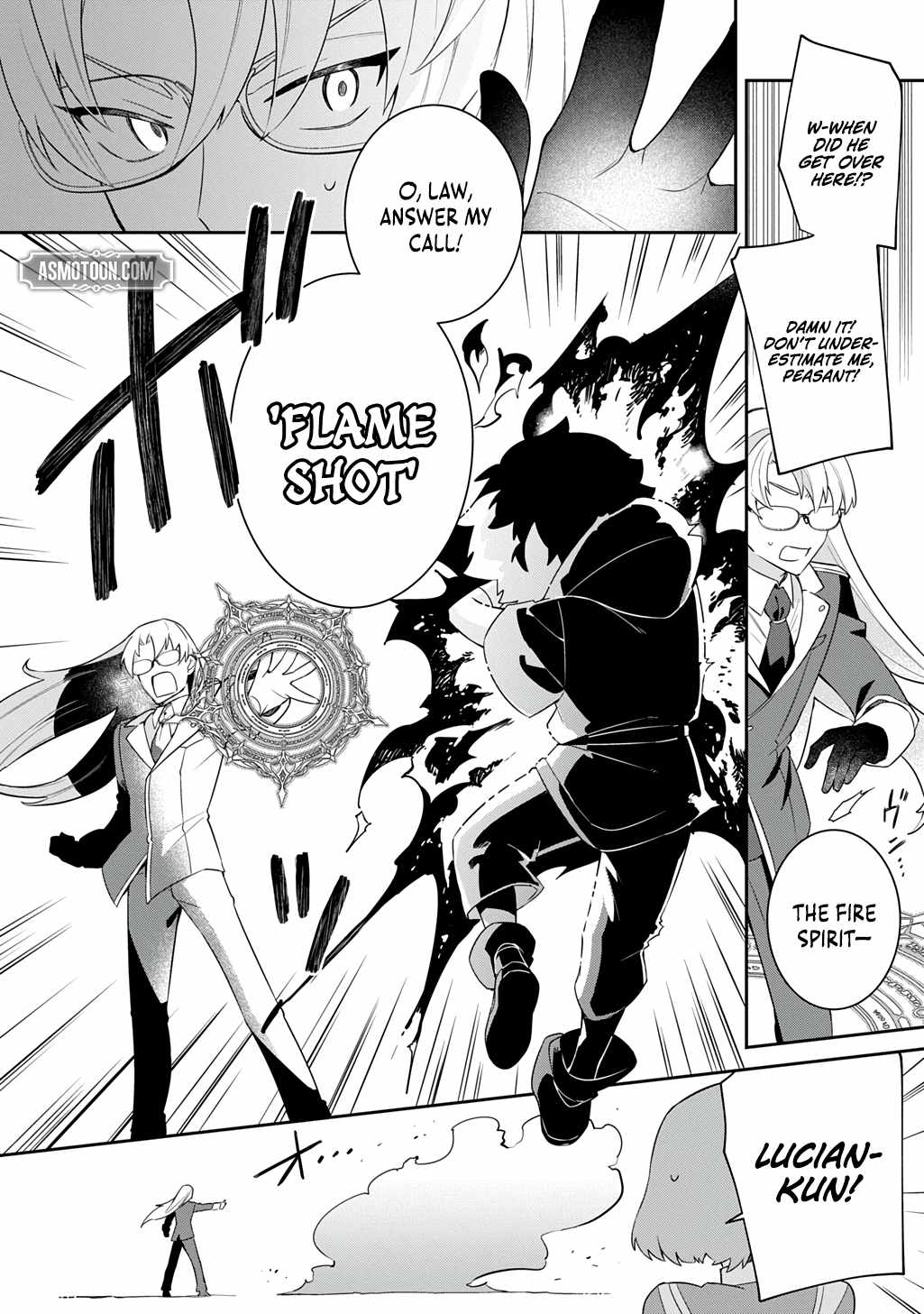The Divine Mage: The God-Beloved Dropout Enters the Magic Academy Chapter 5 - Page 34
