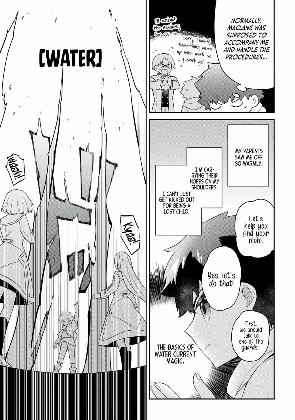 The Divine Mage: The God-Beloved Dropout Enters the Magic Academy Chapter 5 - Page 8