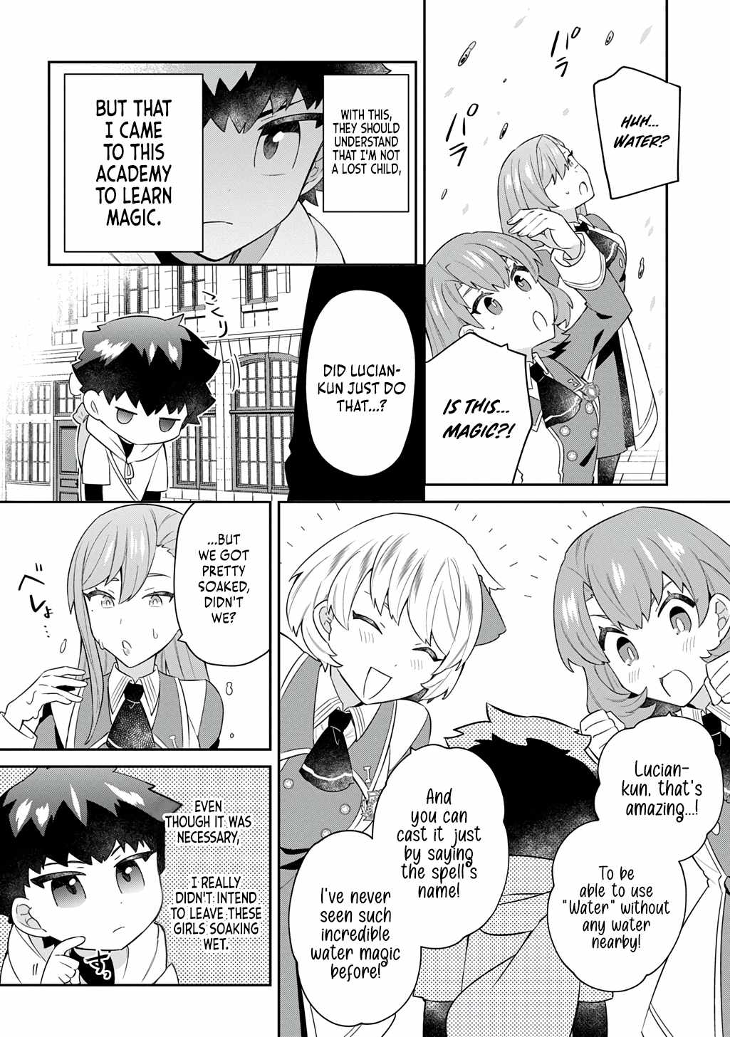 The Divine Mage: The God-Beloved Dropout Enters the Magic Academy Chapter 5 - Page 9