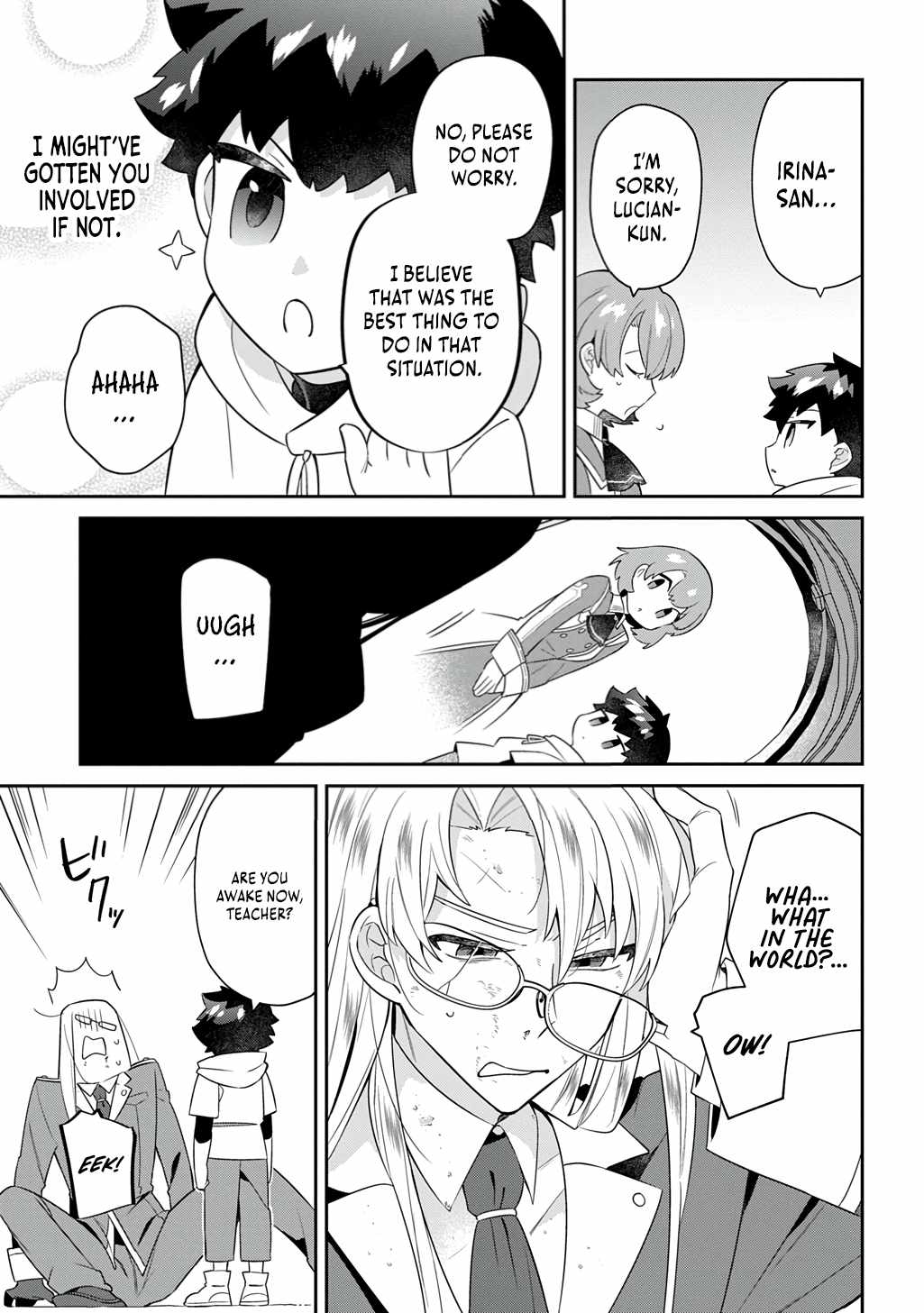 The Divine Mage: The God-Beloved Dropout Enters the Magic Academy Chapter 6 - Page 4
