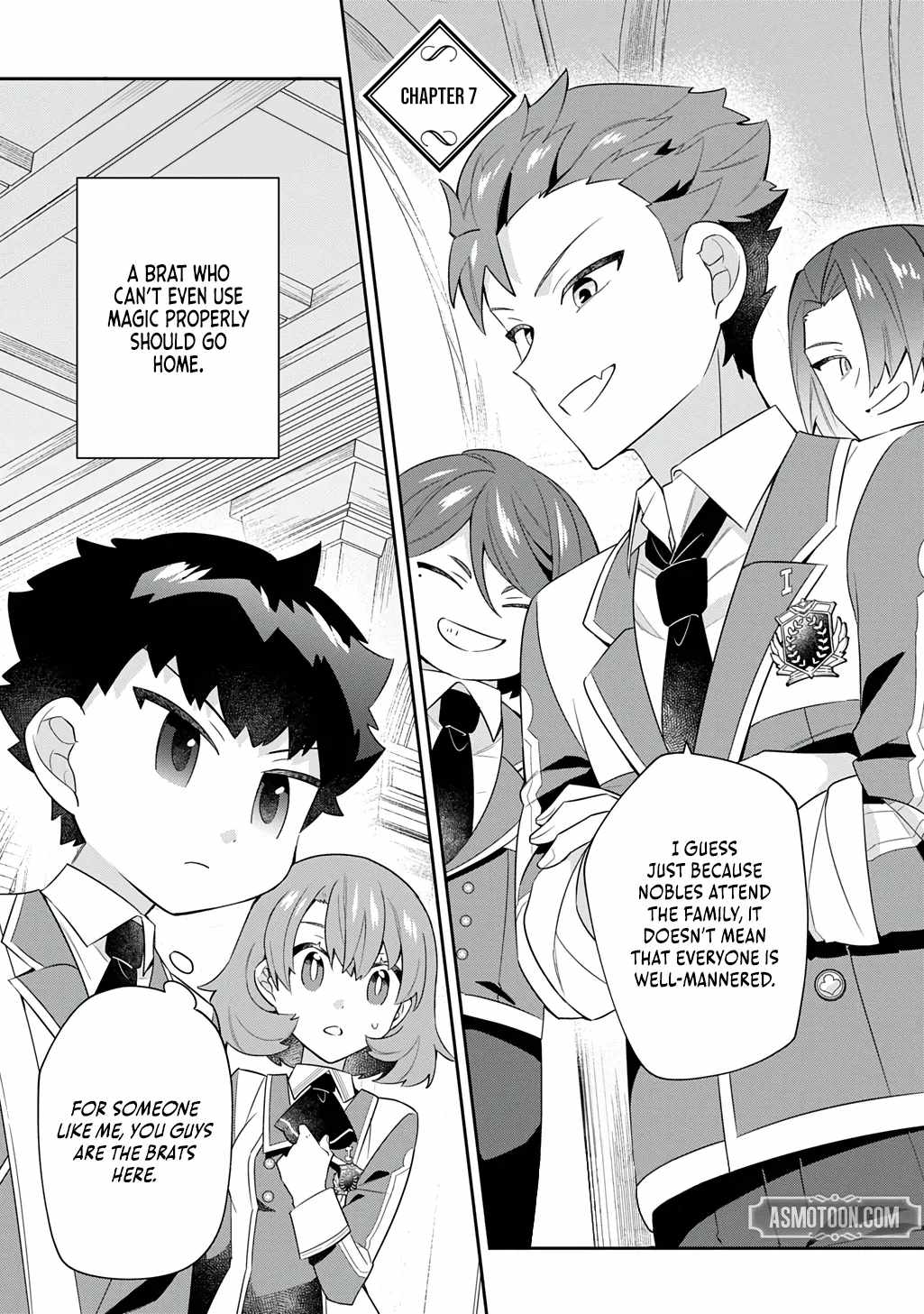 The Divine Mage: The God-Beloved Dropout Enters the Magic Academy Chapter 7 - Page 2