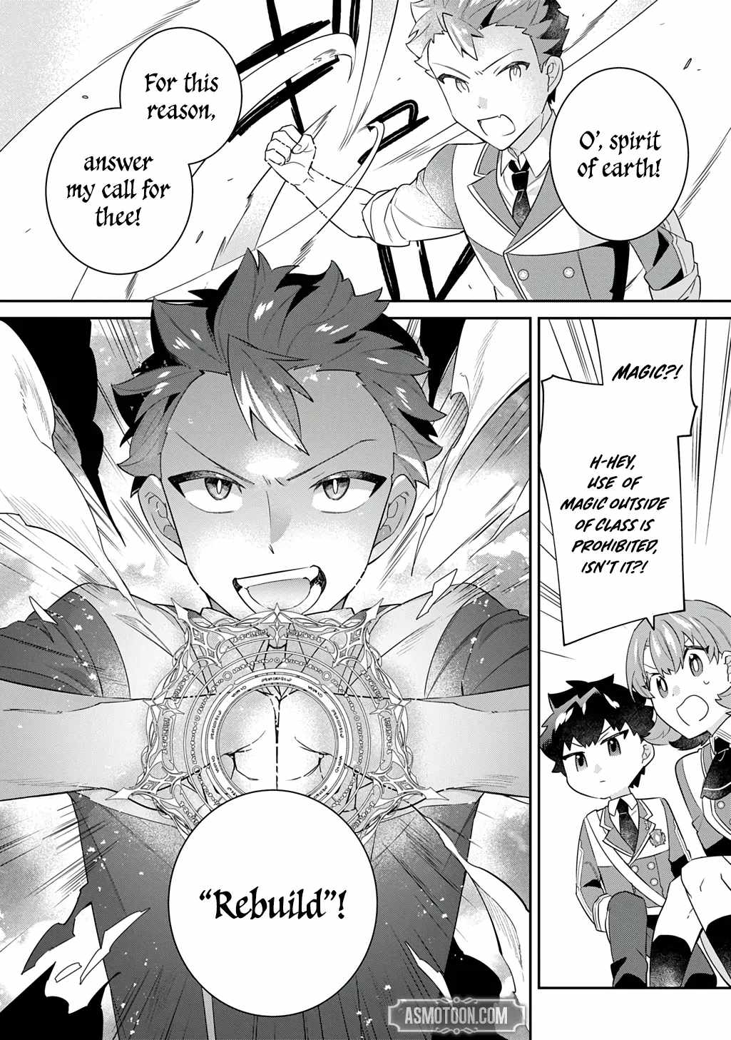 The Divine Mage: The God-Beloved Dropout Enters the Magic Academy Chapter 7 - Page 6