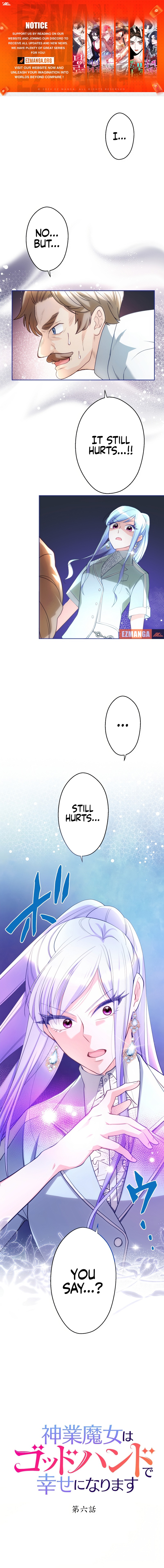 The Divine Witch Will Find Happiness With the God Hand of Ruin Chapter 6 - Page 1