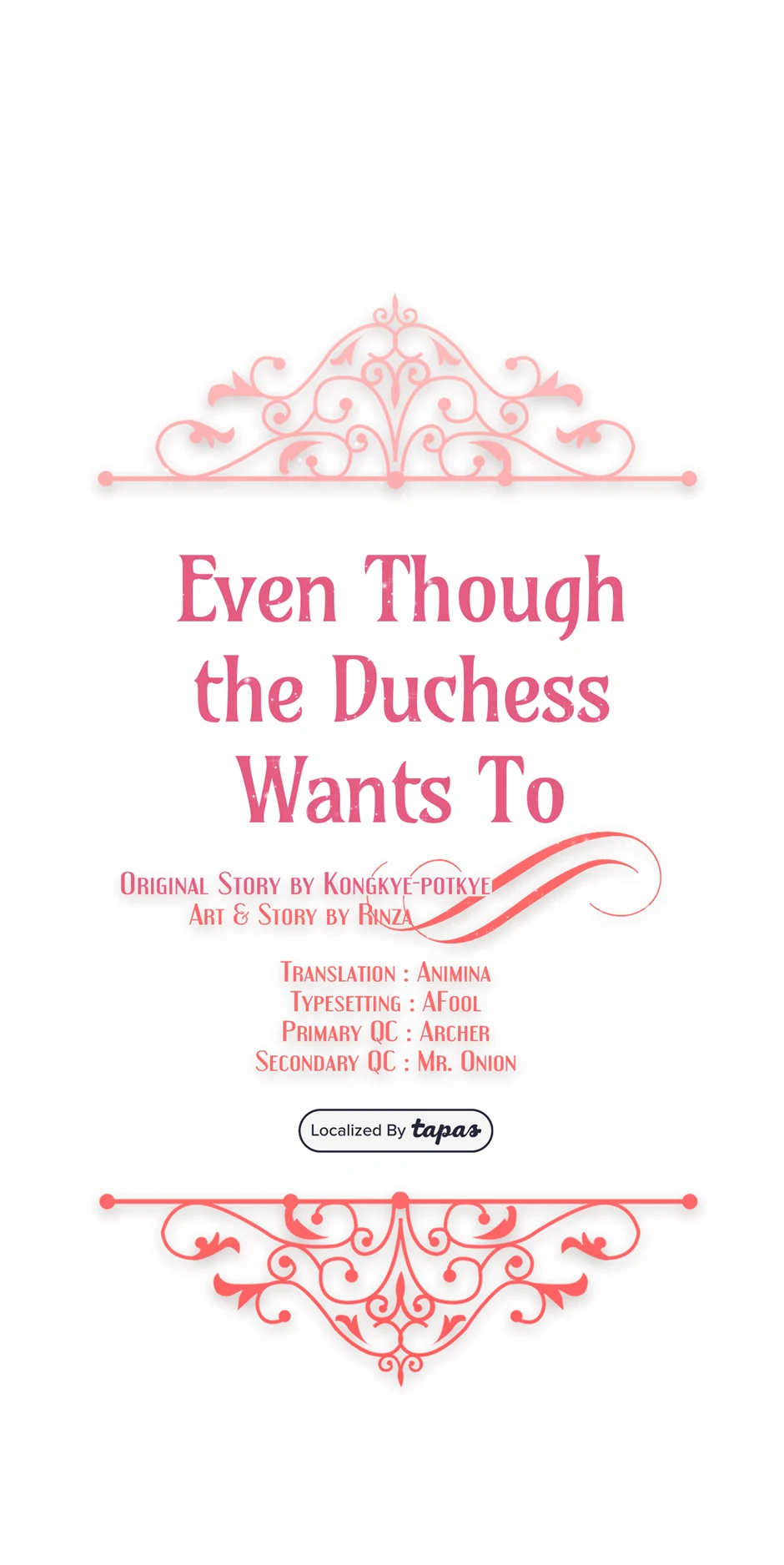The Duchess Wants to Do it Chapter 45 - Page 0