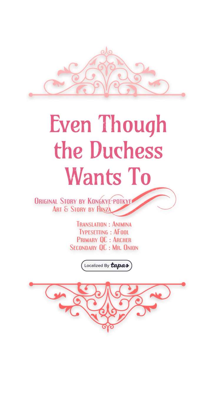 The Duchess Wants to Do it Chapter 52 - Page 1