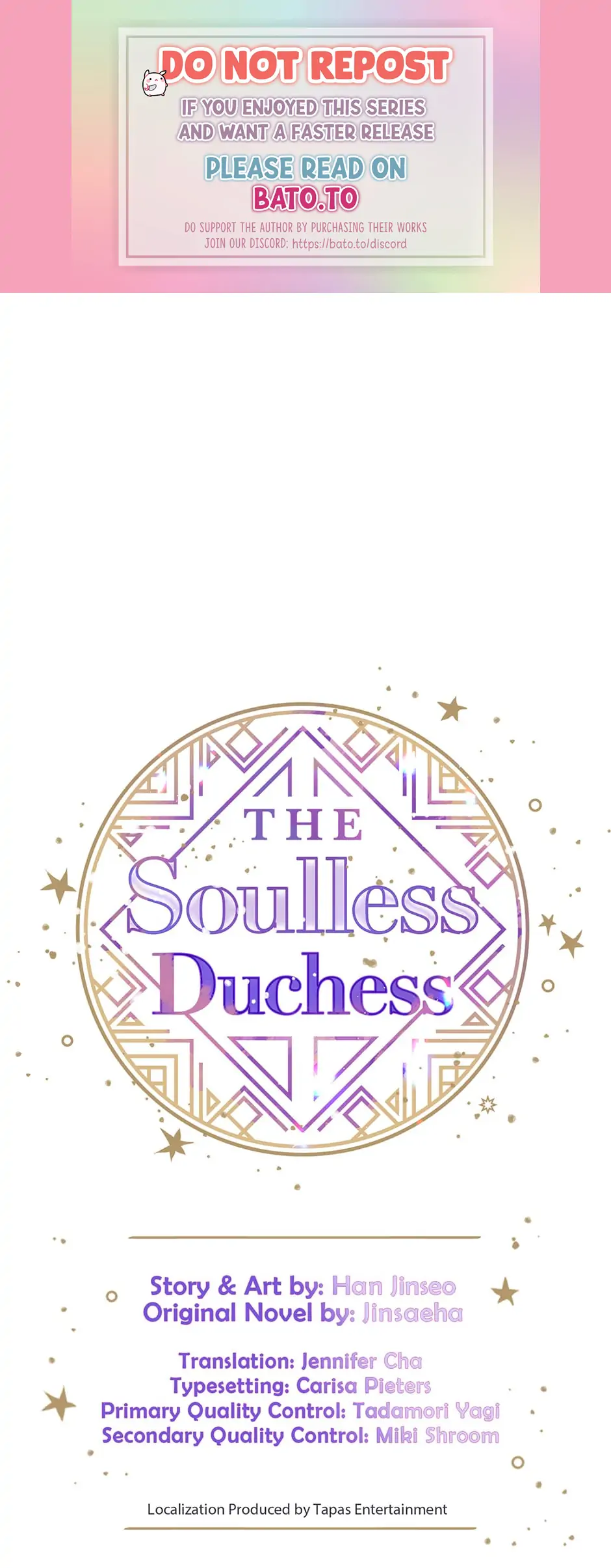 The Duchess With an Empty Soul Chapter 116 - Page 0