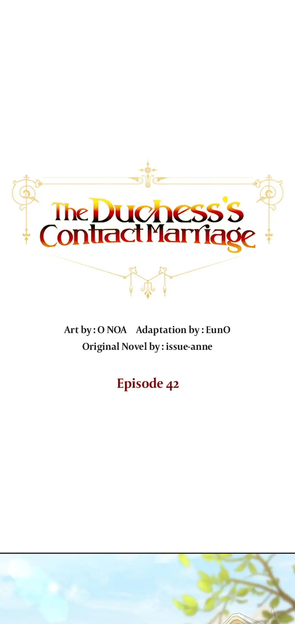 The Duke of Ashleyan’s Contractual Marriage Chapter 42 - Page 1