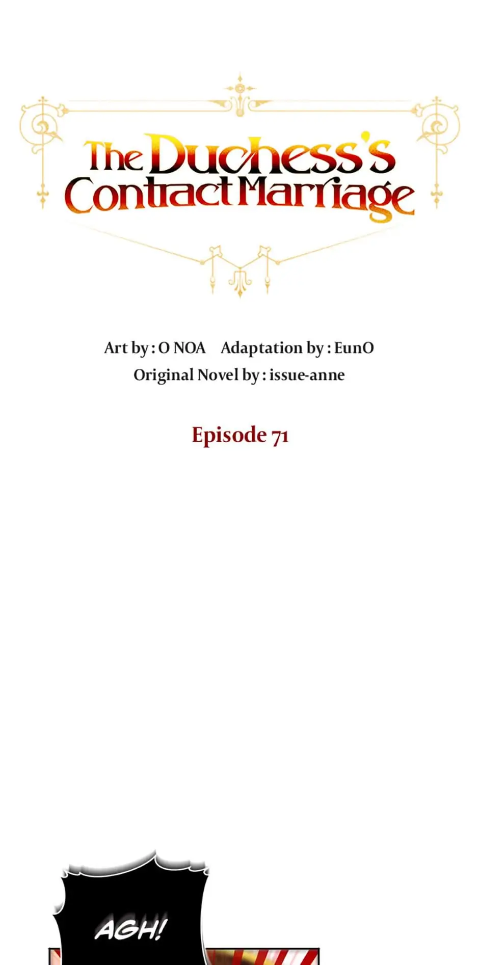 The Duke of Ashleyan’s Contractual Marriage Chapter 71 - Page 3