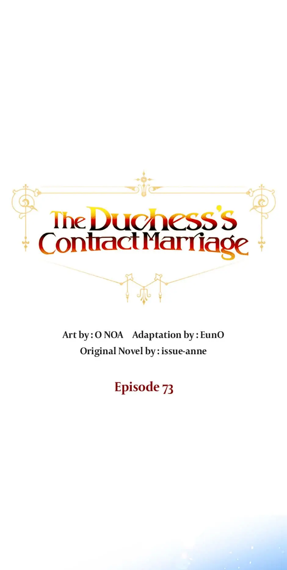 The Duke of Ashleyan’s Contractual Marriage Chapter 73 - Page 1