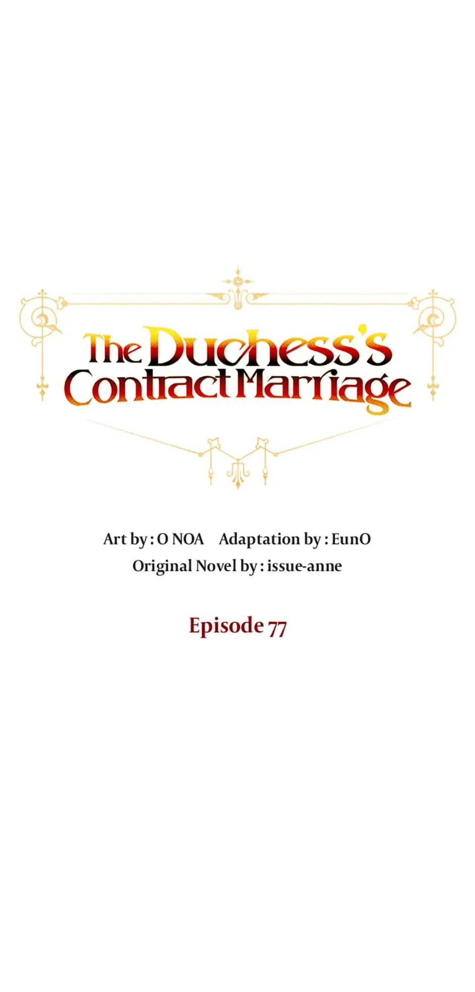 The Duke of Ashleyan’s Contractual Marriage Chapter 77 - Page 14
