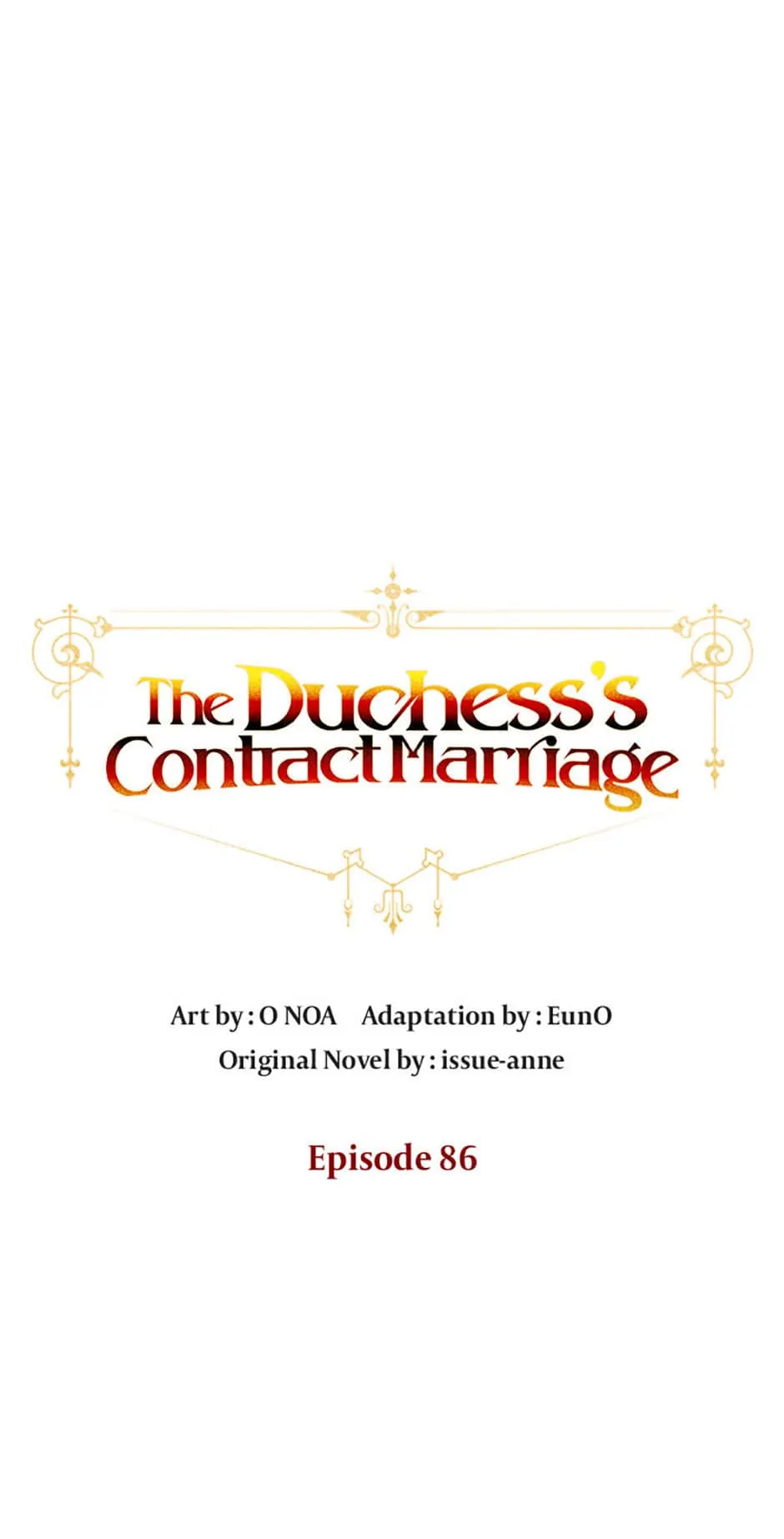 The Duke of Ashleyan’s Contractual Marriage Chapter 86 - Page 1