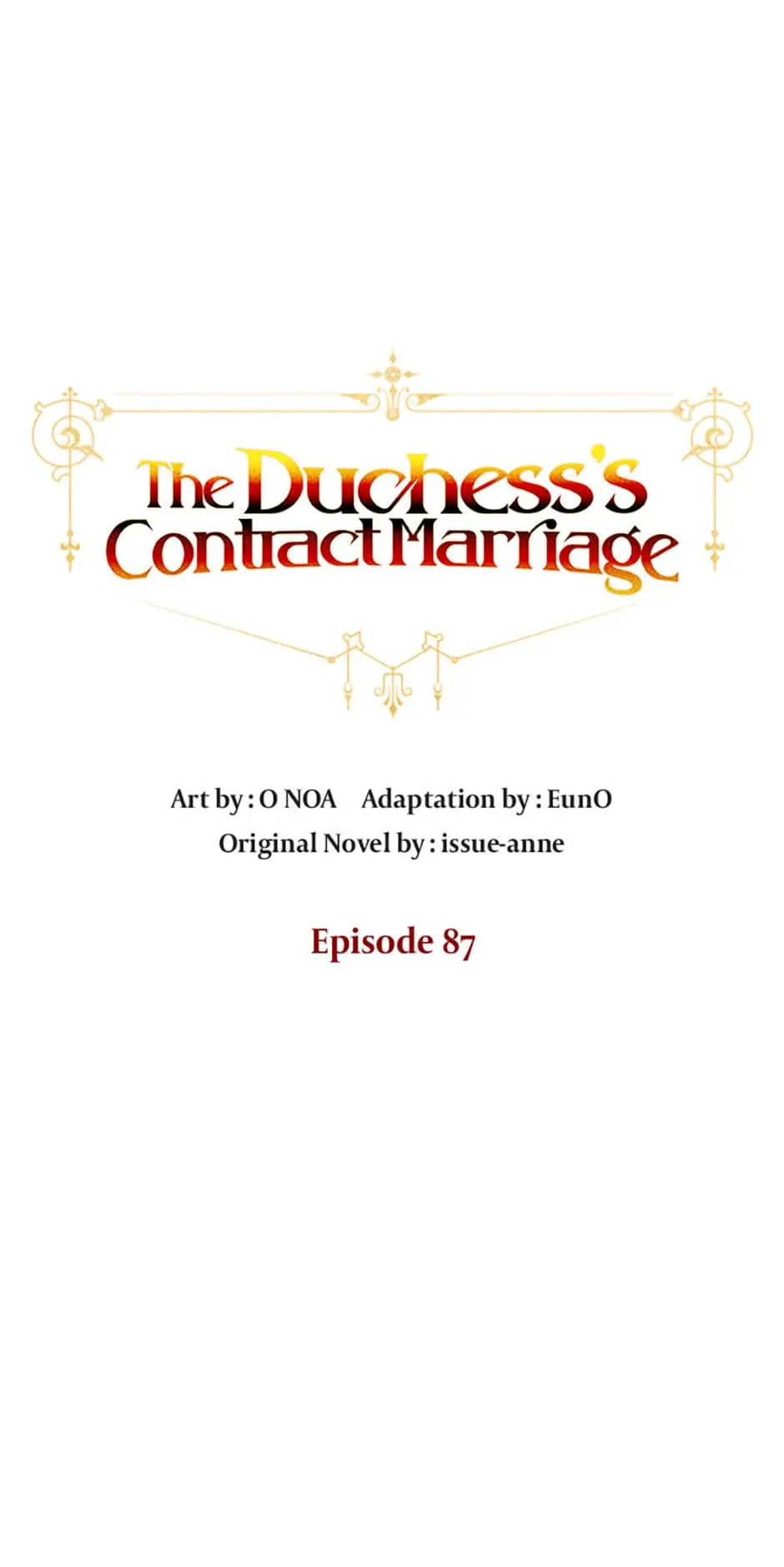 The Duke of Ashleyan’s Contractual Marriage Chapter 87 - Page 12
